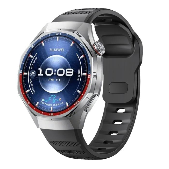 Bild 3, Huawei Watch GT 6 Pro 46 mm Armband AeroSilicone Svart