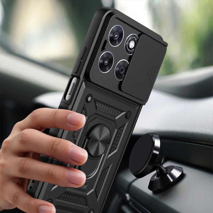 Bild 5, Tech-Protect Motorola Moto G67/G77 Skal CamShield Pro Svart