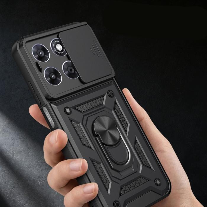 Bild 6, Tech-Protect Motorola Moto G67/G77 Skal CamShield Pro Svart