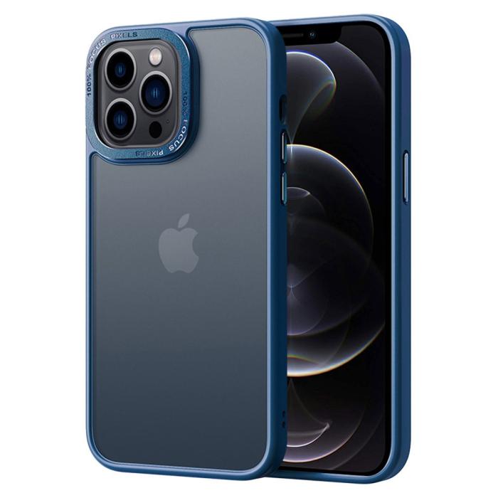 Bild 1, iPhone 12 / 12 Pro Skal Classic Hybrid Matt Sapphire