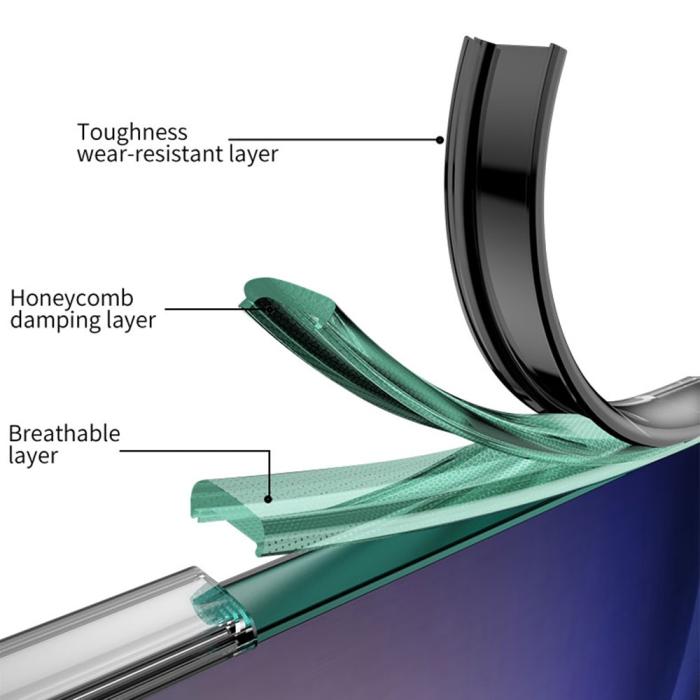 Bild 3, GKK Samsung Galaxy S25 Ultra Skal Shockproof Tonad Svart