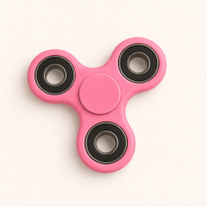 Fidget Spinner Ultra Spin Trio - Rosa