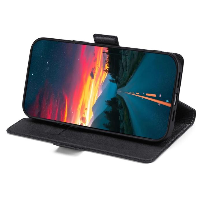 Bild 2, TCL 403 (2023) Fodral Slim Läder Svart