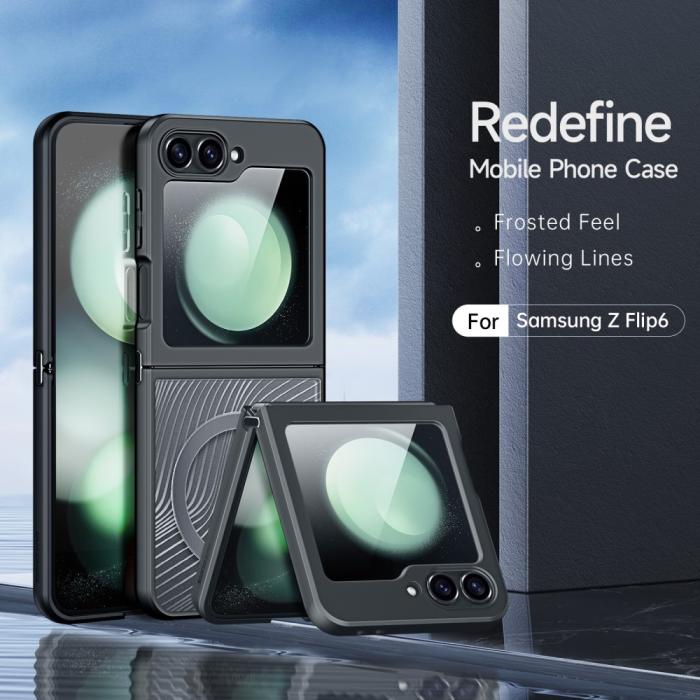 Bild 3, DUX DUCIS Galaxy Z Flip 6 / 7 FE Skal Aimo Series MagSafe Svart