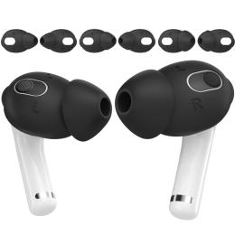 AHASTYLE Airpods 3 Öronpluggar 3-PACK Svart