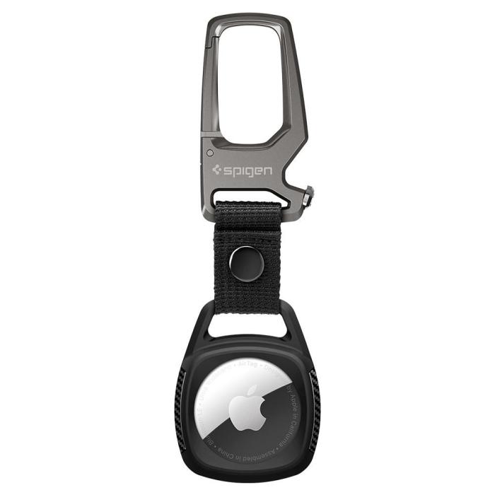 Bild 1, Spigen Apple AirTag Skal Rugged Armor Matt Svart