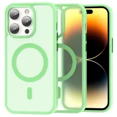 ColorPop iPhone 14 Pro Max Skal CH MagSafe Matt Ljus Grön