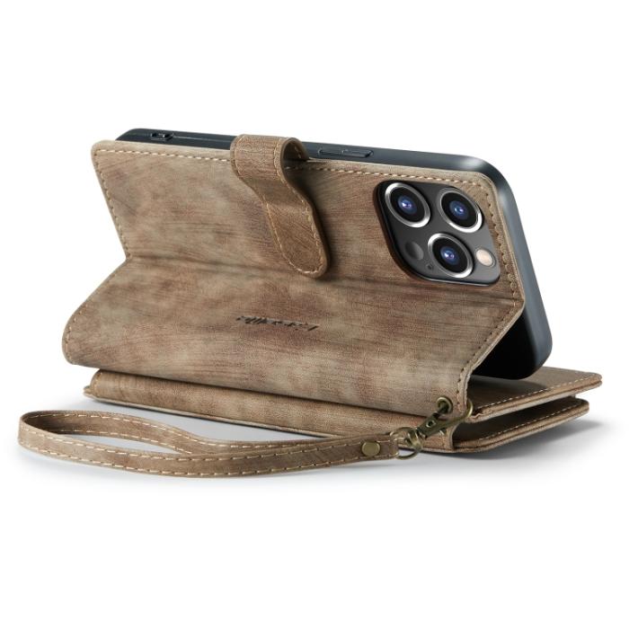 Bild 5, CASEME iPhone 14 Pro Fodral Multifunktionell Brun