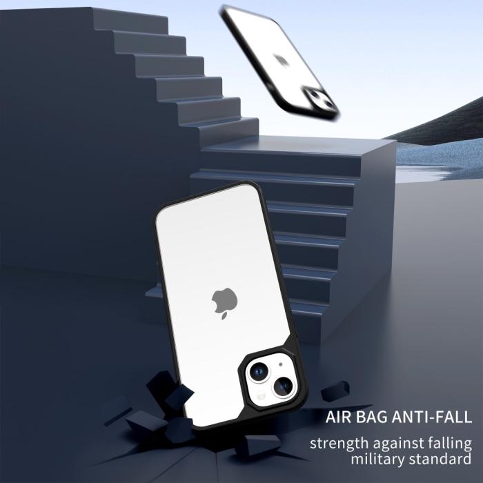 Bild 4, LEEU DESIGN iPhone 15 Plus Skal Hybrid Svart