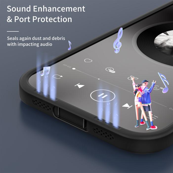 Bild 5, LEEU DESIGN iPhone 15 Plus Skal Hybrid Svart