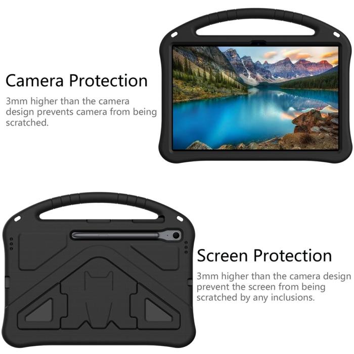 Bild 4, Galaxy Tab S10 FE Plus EVA Skal För Barn Svart