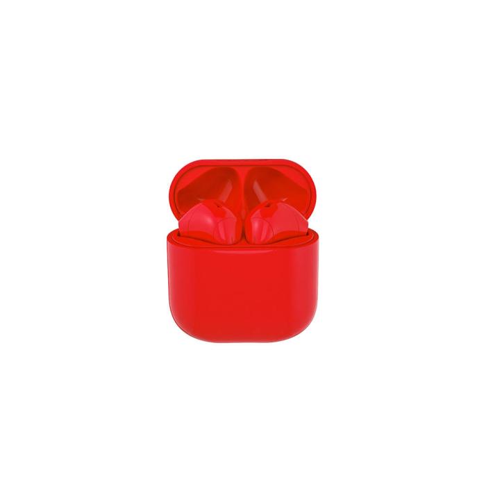 Bild 5, Happy Plugs Joy Hörlurar In-Ear TWS Röd