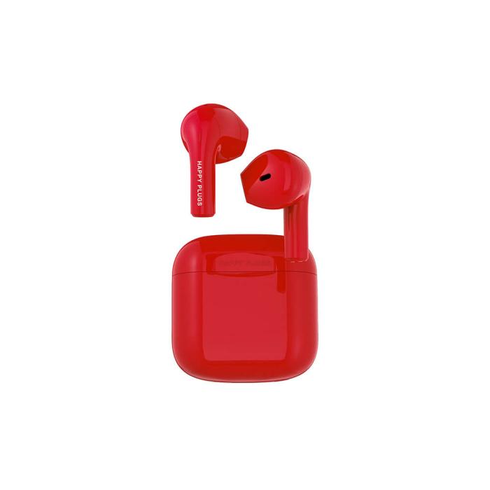 Bild 8, Happy Plugs Joy Hörlurar In-Ear TWS Röd