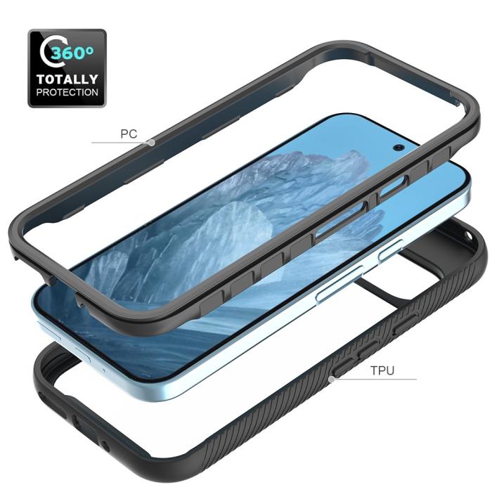Bild 4, Google Pixel 9/9 Pro Skal Hybrid Defense Svart