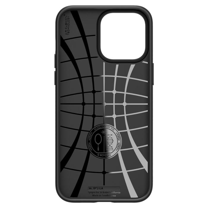 Bild 4, Spigen iPhone 14 Pro Max Skal Liquid Air Matt Svart
