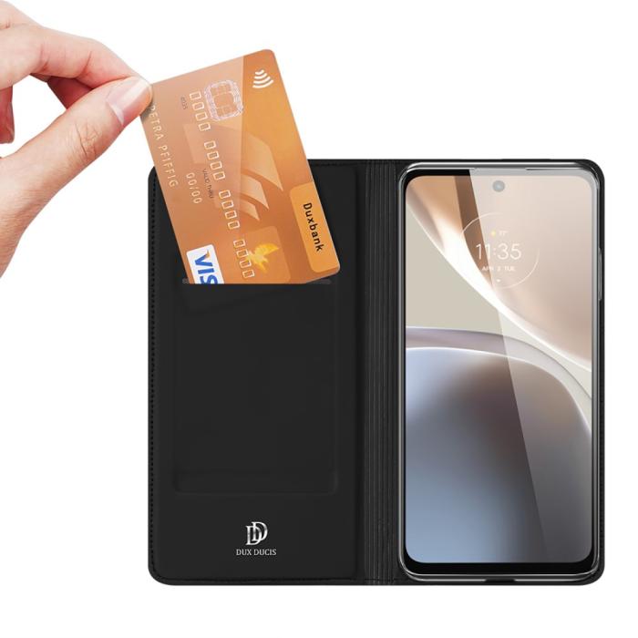 Bild 2, DUX DUCIS Motorola Moto G32 Fodral Skin Pro Svart