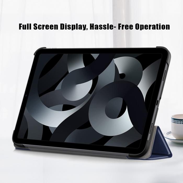 Bild 2, iPad 11 2025 / 10.9 2022 Fodral Tri-Fold Mörk Blå