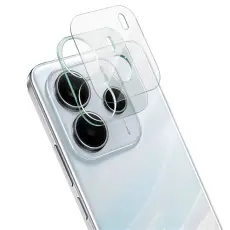IMAK Redmi Note 14 5G Linsskydd H&auml;rdat Glas Transparent
