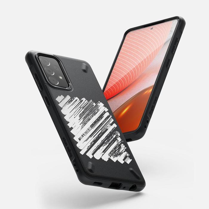 Bild 4, Samsung Galaxy A72 - Ringke Onyx Design TPU Skal - Paint