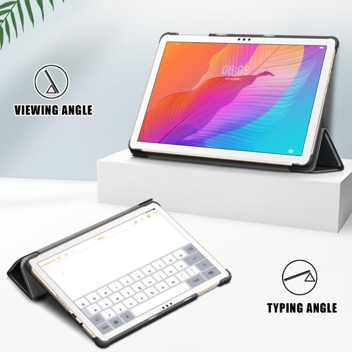 Bild 2, Huawei MatePad T 10 / T 10s - Tri-Fold Fodral - Svart