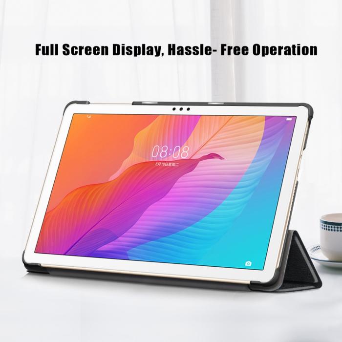 Bild 4, Huawei MatePad T 10 / T 10s - Tri-Fold Fodral - Svart