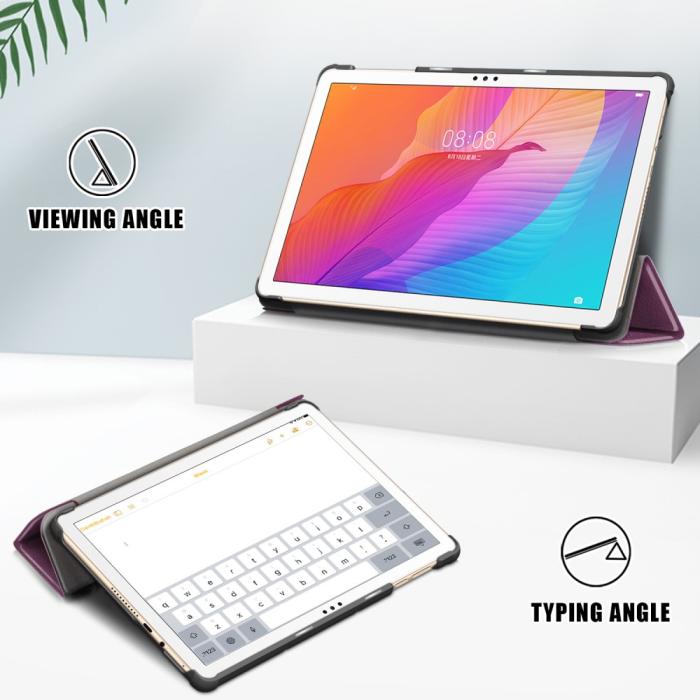 Bild 2, Huawei MatePad T 10 / T 10s - Tri-Fold Fodral - Lila
