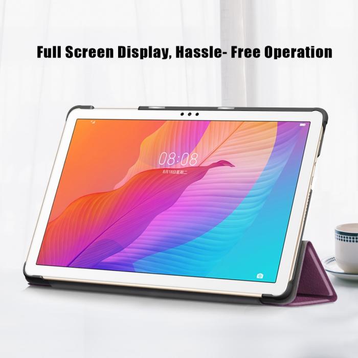 Bild 4, Huawei MatePad T 10 / T 10s - Tri-Fold Fodral - Lila