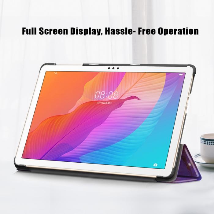 Bild 4, Huawei MatePad T 10 / T 10s - Tri-Fold Fodral - Cosmic Space