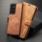 Samsung Galaxy S21 Ultra - DG.MING 2in1 Magnet Fodral - Brun