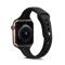 Silikon Armband Apple Watch 42/44/45/49 mm Svart