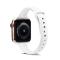 Silikon Armband Apple Watch 42/44/45/49 mm Vit