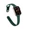 Silikon Armband Apple Watch 42/44/45/49 mm Mörk Grön