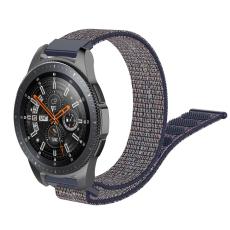Nylon Armband Med Kardborreband Fäste - Blå (22mm)