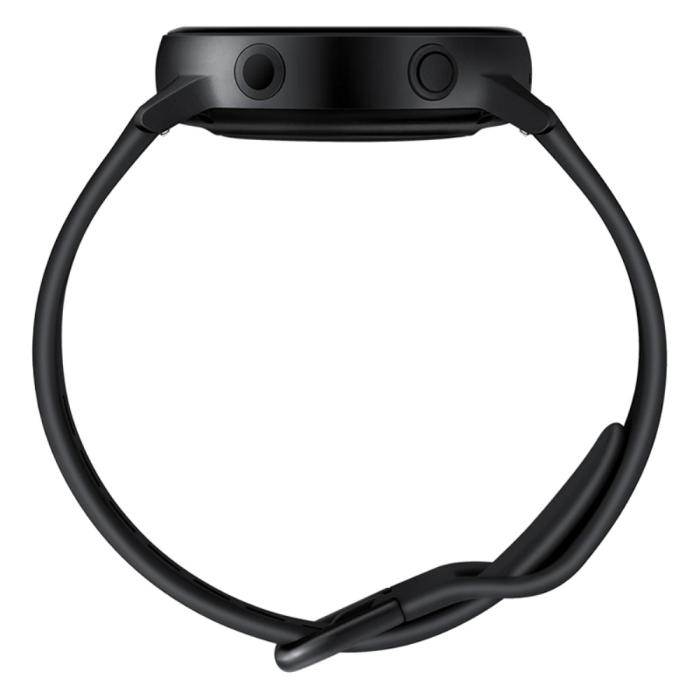 Bild 5, Klassiskt Silikon Armband Smartwatch - Svart (20mm)