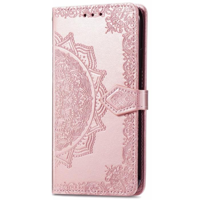 Bild 2, Samsung Galaxy A53 5G Fodral Mandala Läder Roséguld