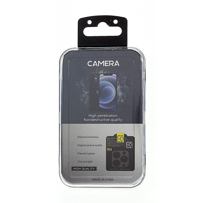 Bild 6, Samsung Galaxy S23 / S23 Plus Linsskydd Härdat Glas Svart