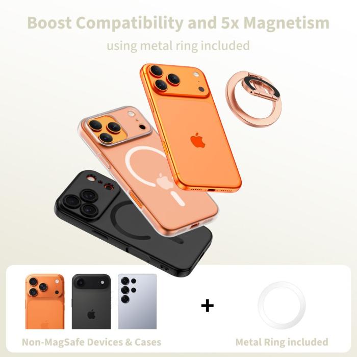 Bild 4, Tech-Protect Magnetisk MagSafe Ringhållare Lamano Roséguld
