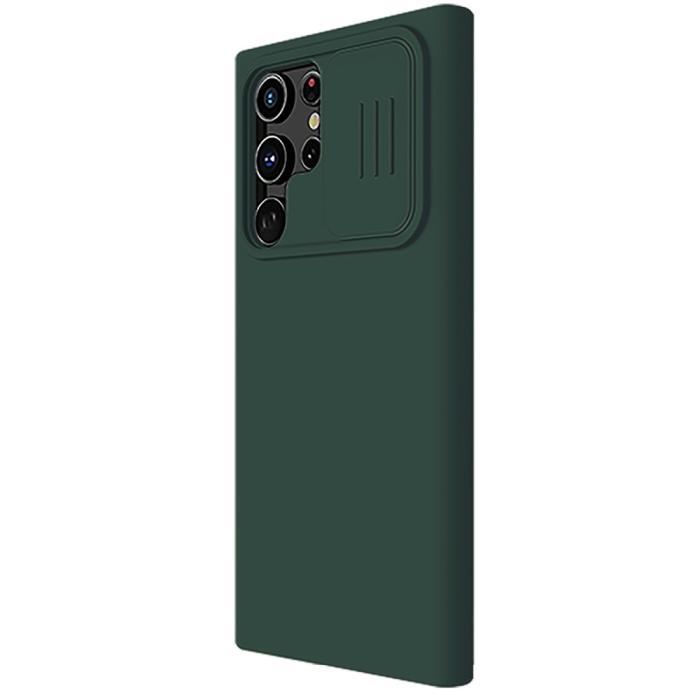 Bild 4, NILLKIN Samsung Galaxy S22 Ultra Skal CamShield Liquid Grön