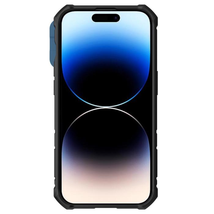 Bild 2, NILLKIN iPhone 14 Pro Max Skal CamShield Armor Pro Blå