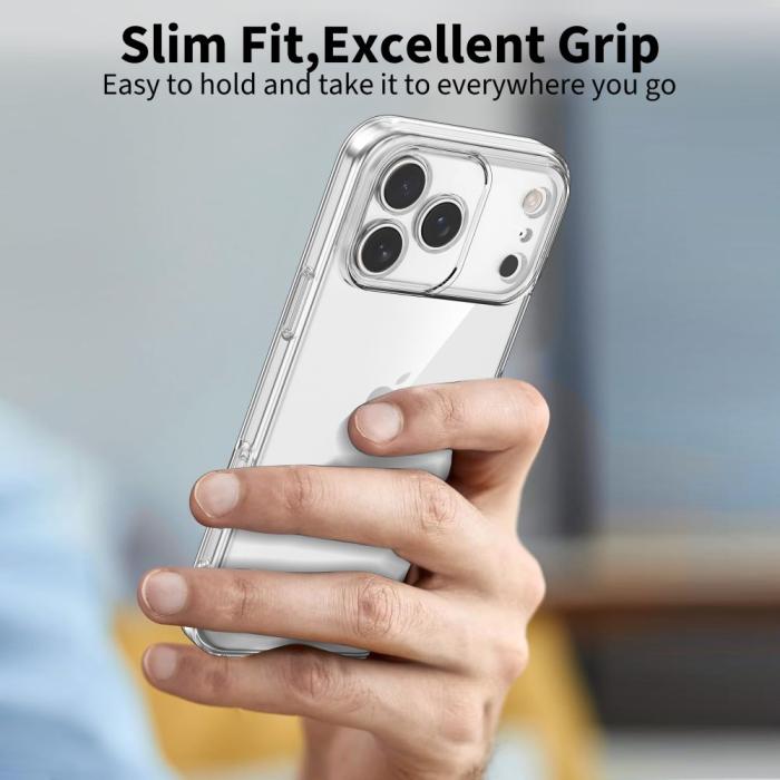 Bild 4, Tech-Protect iPhone 17 Pro Skal FlexAir Transparent