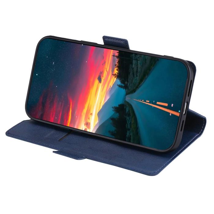 Bild 2, TCL 403 (2023) Fodral Slim Läder Blå