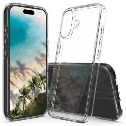 iPhone 16 Plus Skal Akryl/TPU Transparent