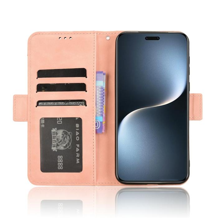 Bild 4, Honor Magic7 Pro Fodral Med Avtagbart Kortfodral Rosa