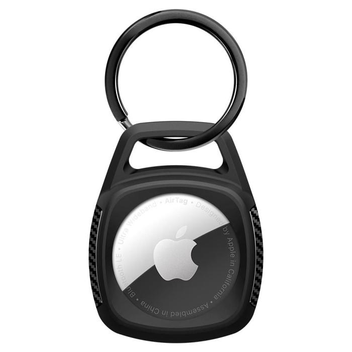 Bild 2, Spigen Apple AirTag Skal Rugged Armor Matt Svart