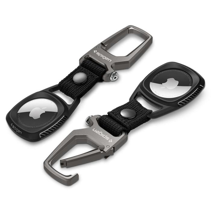 Bild 3, Spigen Apple AirTag Skal Rugged Armor Matt Svart