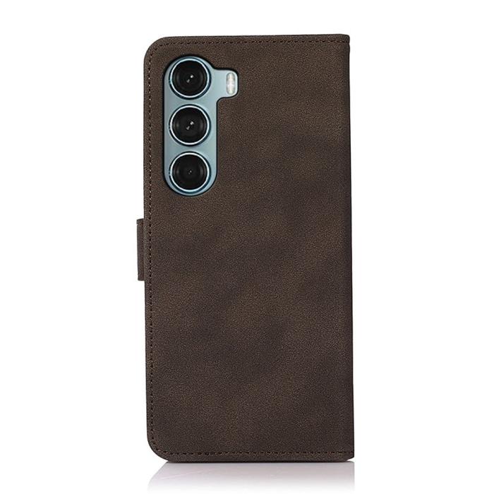 Bild 3, KHAZNEH Motorola Moto G200 Fodral Retro Läder Brun