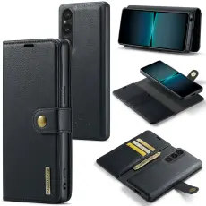 DG.MING Sony Xperia 1 V 2in1 Magnet Fodral / Skal Svart