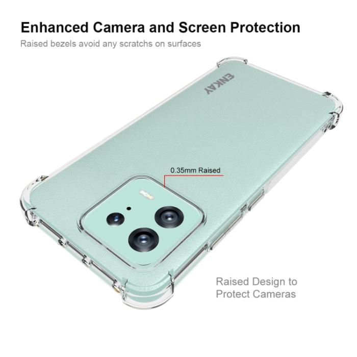 Bild 5, ENKAY Xiaomi 13 5G Skal Shockproof TPU Transparent