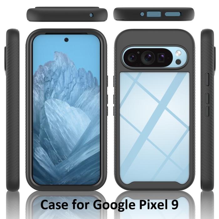 Bild 6, Google Pixel 9/9 Pro Skal Hybrid Defense Svart