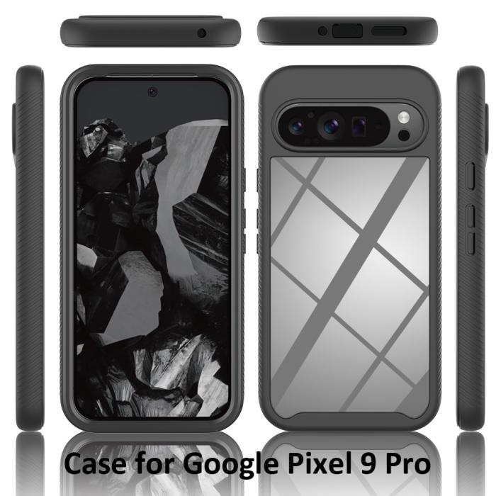 Bild 6, Google Pixel 9/9 Pro Skal Hybrid Defense Svart